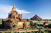 North Guni and Dhammayangyi temples in Bagan. Myanmar