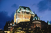 Chateau Frontenac, old town. Quebec City. Quebec, Canada