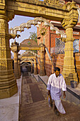 Stairway leading to the Sachiya Mata Temple, Osian, Rajasthan, India