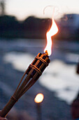 Flame of a torch