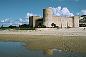 Private castle in Shela coastline. Lamu Island. Indian Ocean Coast. Kenya