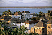 Shela. Typical architecture. Lamu Island. Indian Ocean Coast. Kenya