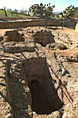 Roman necropolis, Carmona. Sevilla province, Andalusia, Spain