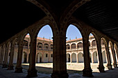 Cloister. Palacio de Fonseca, Salamanca. Castilla-León, Spain