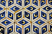 Tile Floor, Piccolomini Library. Siena, Italy.