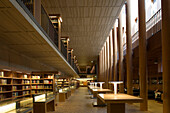 Sächsische Landesbibliothek,Lesesaal, Staats und Universitätsbibliothek, SLUB, Dresden, Sachsen, Deutschland, Europa
