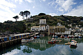 Europa, England, Cornwall, Hafen in Polperro