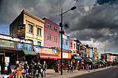 Strassenszene in Camden Town, Camden Lock, London, England, Europa