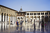 The Umayyad Mosque built in 705-715 by caliph Al-Walid I, Damascus. Syria