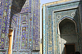 Shakh i Zinda mausoleums, Samarkand, Uzbekistan