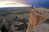 Sunset. Bárdenas Reales. Navarra. Spain.