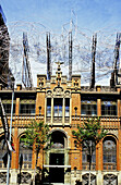 Fundació Tàpies, old building of the Editorial Montaner i Simon. By Lluís Domènech i Montaner. 1886. Art Nouveau. Barcelona. Catalonia, Spain