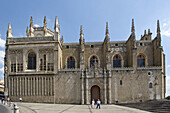 Side view of San Juan de los Reyes monastery, Toledo. Castilla-La Mancha, Spain