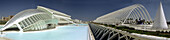 City of Arts and Sciences by Santiago Calatrava, Valencia. Spain