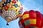 Hot air balloons. Plano, Texas, USA