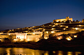 Overview of Mértola, Portugal