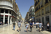 Calle Larios, Málaga. Andalusia, Spain