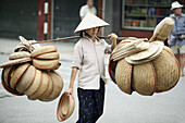 Street seller. Hanoi. Vietnam.