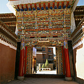 Xiahe. Gansu province. China.