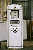 Gas station on Route 66. Mohave desert, California, USA