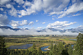 Mountain landscape. Rockies. British Columbia. Canada.