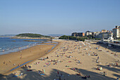 Playa del Sardinero. Santander. Cantabria. Spain.