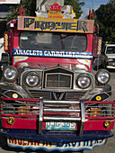 colorful jeepney, the workhorse of the Philippines