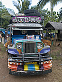 Colorful jeepney, the workhorse of the Philippines