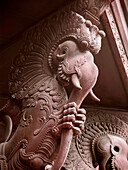 Woodcarvings on Kuthirarnalika Palace Museum