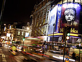 Queens Theatre, Shafthesbury Avenue, West End of London, England