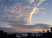 Morning view from Borneo Highlands, Sarawak, Malaysia
