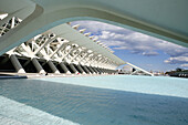 City of Arts and Sciences by S. Calatrava, Valencia. Comunidad Valenciana, Spain