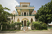 Palacio de Valle, made by Oclico Valle Blanco in 1917. Nowadays, a luxury restaurant. Cienfuegos. Cuba.