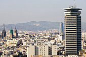 Cityscape, Barcelona, Spain