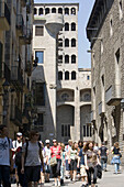 Plaça del Rei, Gothic Quarter, Barcelona, Spain