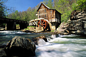 Glade Creek Grist Mill. Babcock State Park. West Virginia. USA