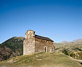 Chapel of Sant Quirze in Durro. Boí valley, Lleida province, Catalonia, Spain