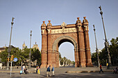Arc del Triomf. Barcelona. Catalonia. Spain