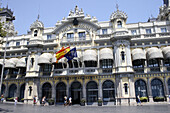 Port Authority building, by Julio Valdés. Portal de la Pau. Barcelona. Catalonia. Spain