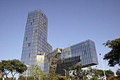 Torre Mare Nostrum, head office of Gas Natural (Spanish gas company), by Enric Miralles and Benedetta Tagliabue, Barcelona. Catalonia, Spain