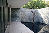 Georg Kolbe sculpture. Mies van der Rohe pavilion. Barcelona, Spain