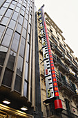 Giant thermometer, Av. Portal de lÀngel, Barcelona, Spain