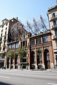 Fundacio Antoni Tapies (architect: Lluís Domènech i Montaner, restored and refurbished by Roser Amadó and Lluís Domènech Girbau). Barcelona