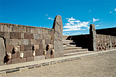 Tiahuanaco ruins. Bolivia