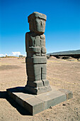 Ponce Monolith. Tiahuanaco ruins, Bolivia