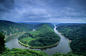 Saarschleife bei Mettlach, Saarland, Deutschland