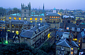 Europa, Grossbritannien, England, Oxfordshire, Blick über Oxford