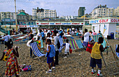 Europe, Great Britain, England, East Sussex, Brighton, on the beach