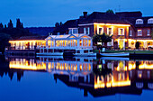 Europe, England, Buckinghamshire, Marlow, river Thames, The Compleat Angler Hotel