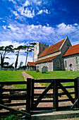 Europe, Great Britain, England, East Sussex, village church in Beddingham
